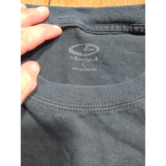 Champion Football T-Shirt Y2K Ball T Shirt Size Large - Picture 4 of 6